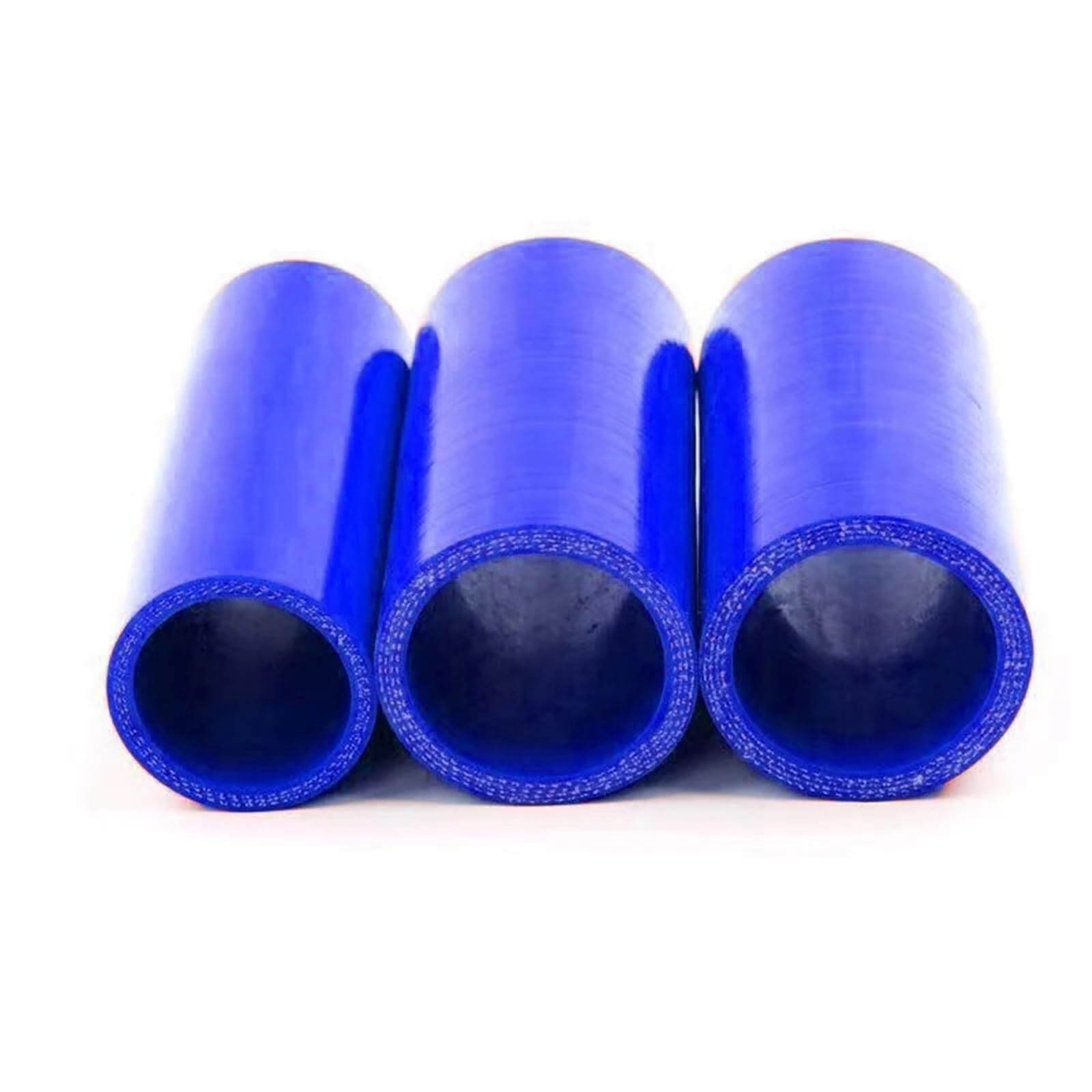 intercooler Turbo Hose Pipe ID16-60mm Silicone Tubing Hose Straight Connector Car Intercooler Pipe Turbo Intake Pipe Mechanics Coupler Car Air Intake Hose(Black,300mm,ID57mm)