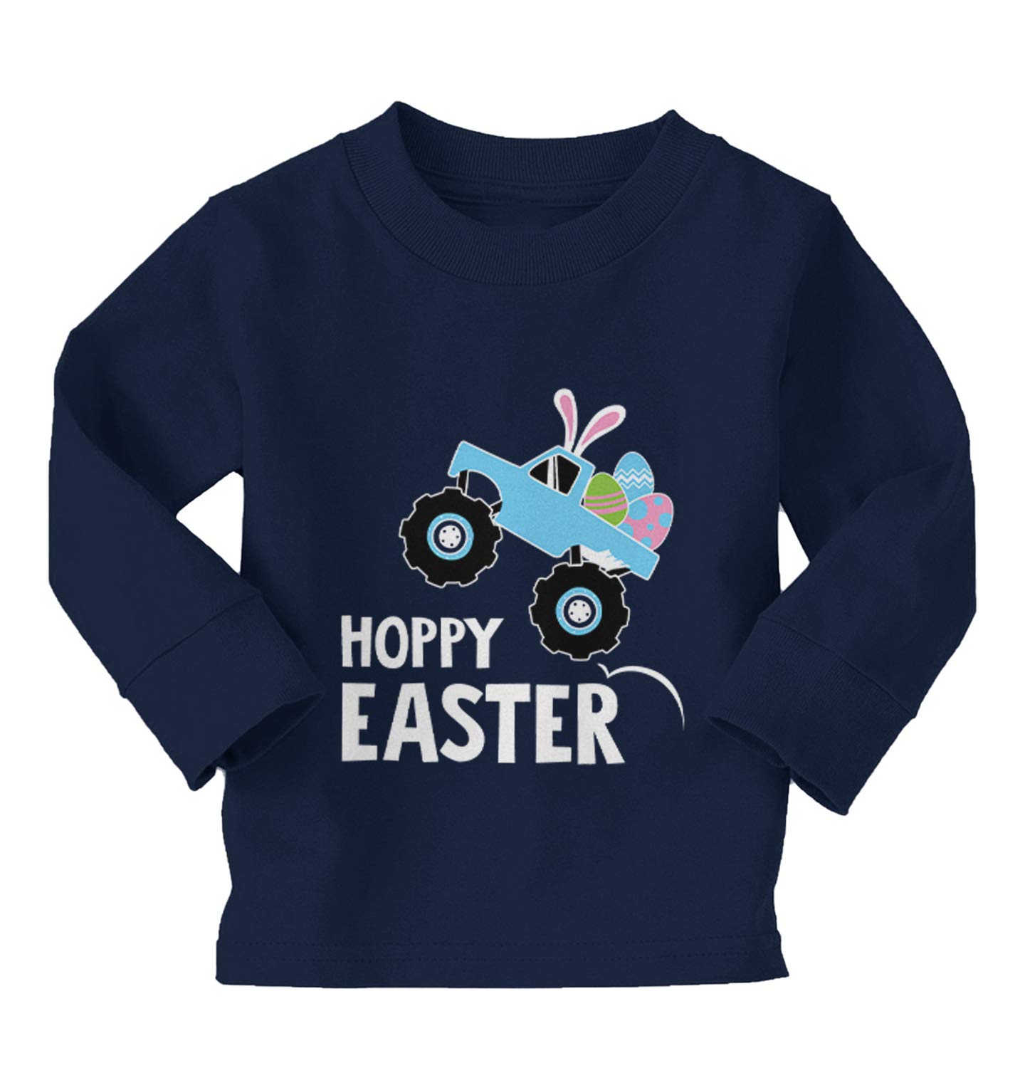 Hoppy Easter Monster Truck - Hop Rabbit Infant/Toddler Cotton Jersey T-Shirt