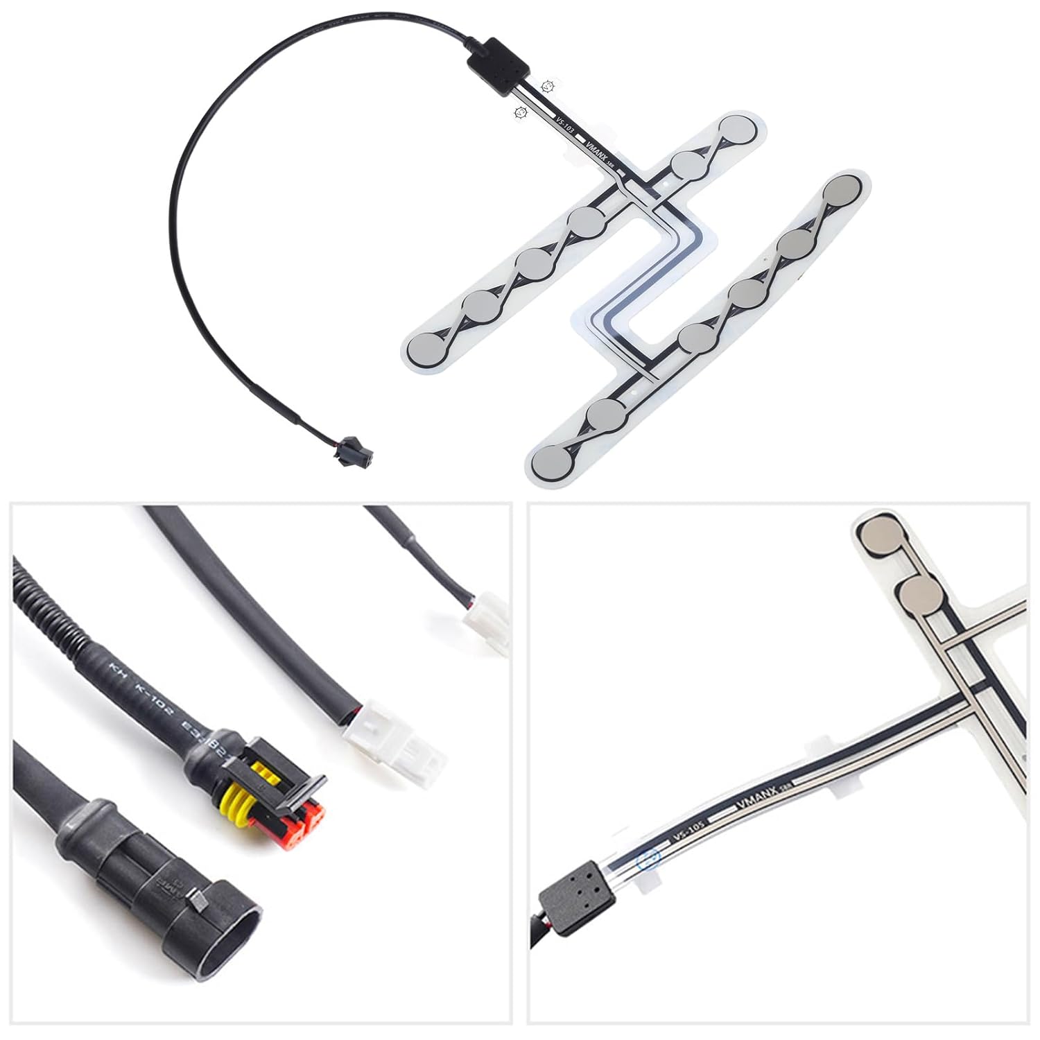 Car Occupied Seated Alarm Seat Pressure Sensor Auto Modified Accessories Car Warning Reminder Pad Pressure Accessory
