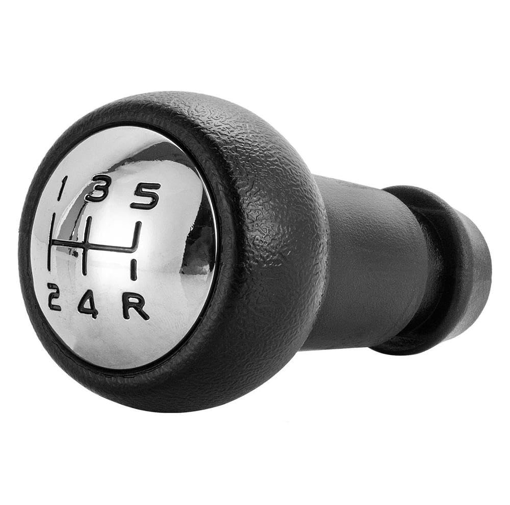 YDXHERTA Car Gear Shift Knob for Citroen C4L C2 C3 C5 for Peugeot 106 107 205 206 207 306 307 308 309 405 406 407 508 605 607 Auto Parts(Black Font)