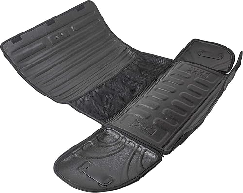 Miniatura 3 de 3D MAXpider Práctico organizador de maletero con tapa (negro), gran capacidad, impermeable, plegable, compatible con SUV, sedán y herramientas