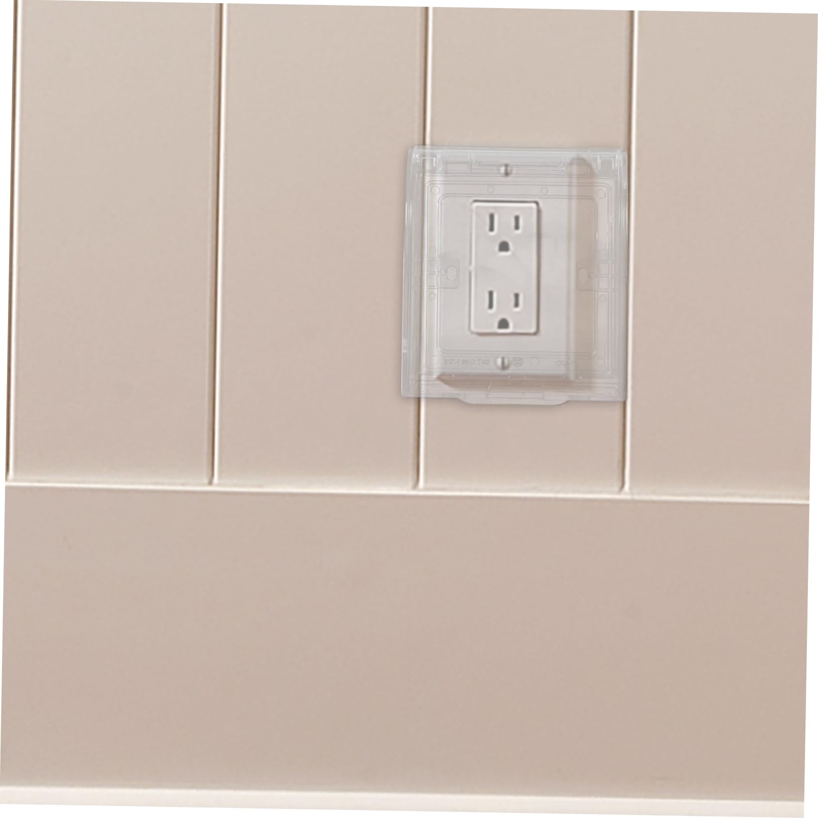 VILLCASE 10 piezas Protector Enchufe Infantil Transparente para Interruptor Pared Seguridad para Estándar Instalación Protección Duradera para Pequeños