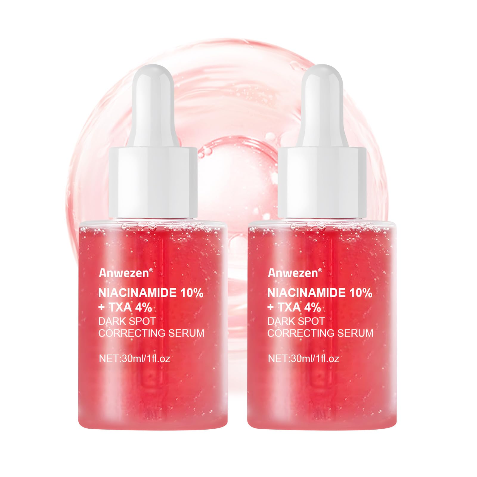 Niacinamide Serum 10% + TXA 4% Acid for Face,Hyaluronic Acid Serum for Women,Dull Skin & Fine Lines,Korean Glass Skin(60ml /2 fl.oz.)