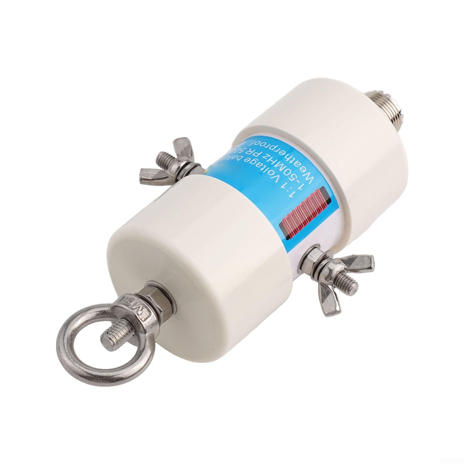 Balun de tension étanche 8 50 MHz 500 W, modèle 1 1 avec connecteur SO 239 pour une durabilité accrue