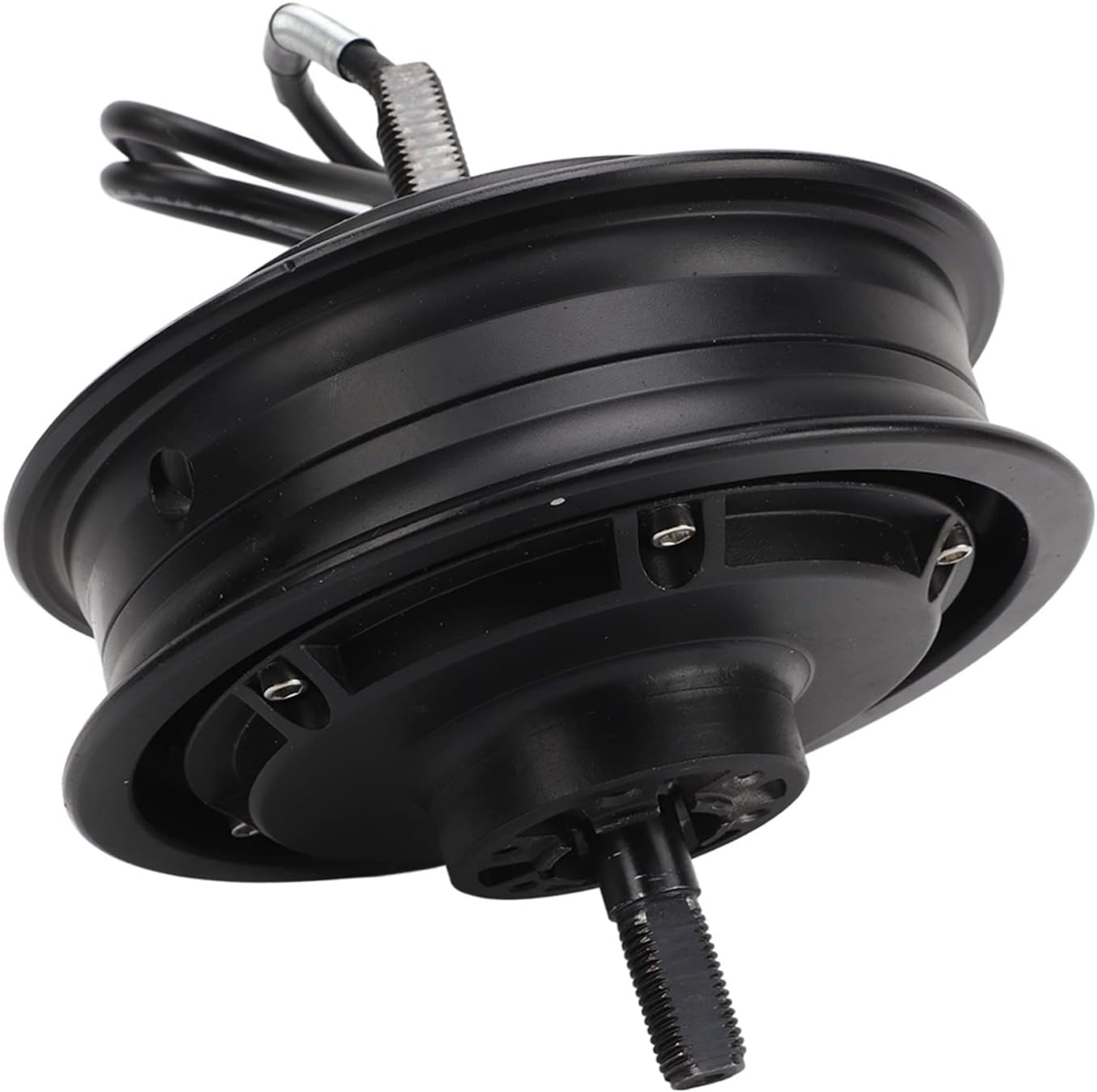 Disc Brake Hub Motor, 1200W-2200W Aluminum Alloy Powerful 48-72V Electric Bike Hub Motor for Go Kart