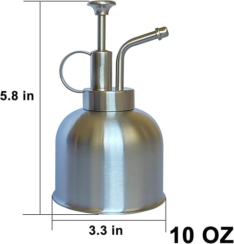 Miniatura 2 de Plant Mister - Botella pulverizadora de acero inoxidable para plantas, regadera pequeña, botella rociadora de plantas, herramientas modernas de