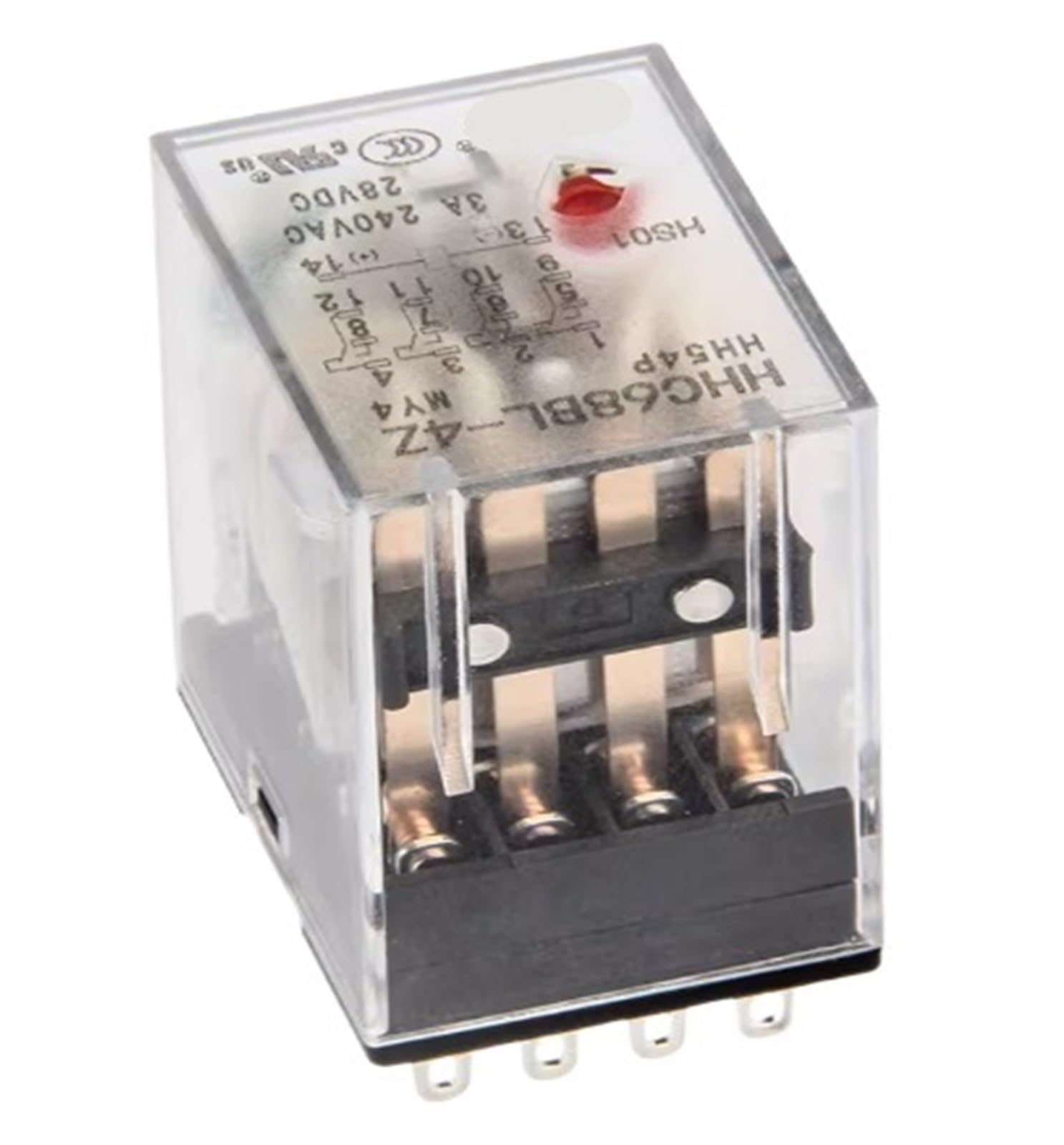 HHC68BL-4Z HH54P AC220V AC110V AC36V AC24V AC12V AC380V Relay(AC12V)