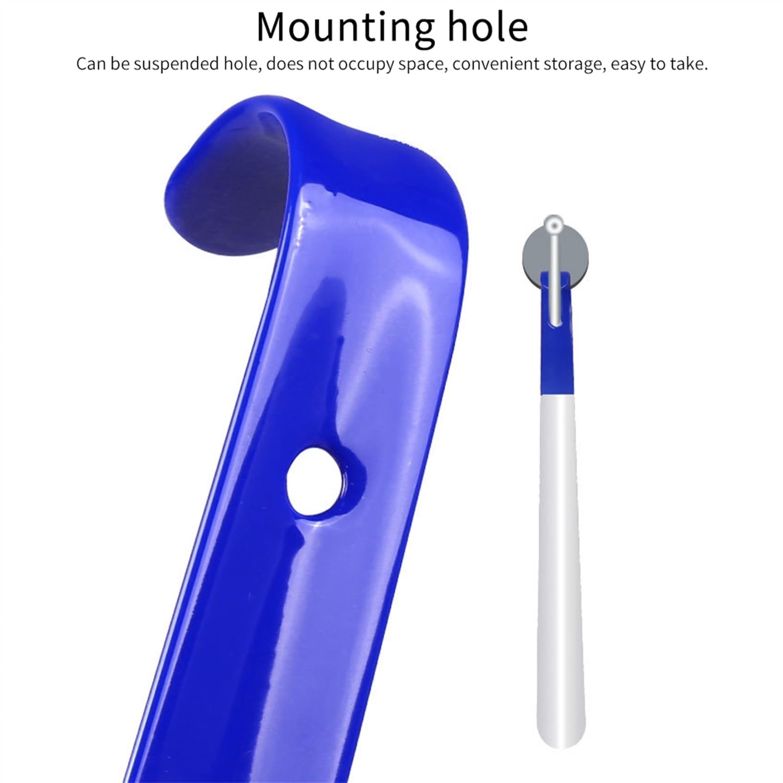 Długa rączka łyżka do butów ergonomiczny kształt buty