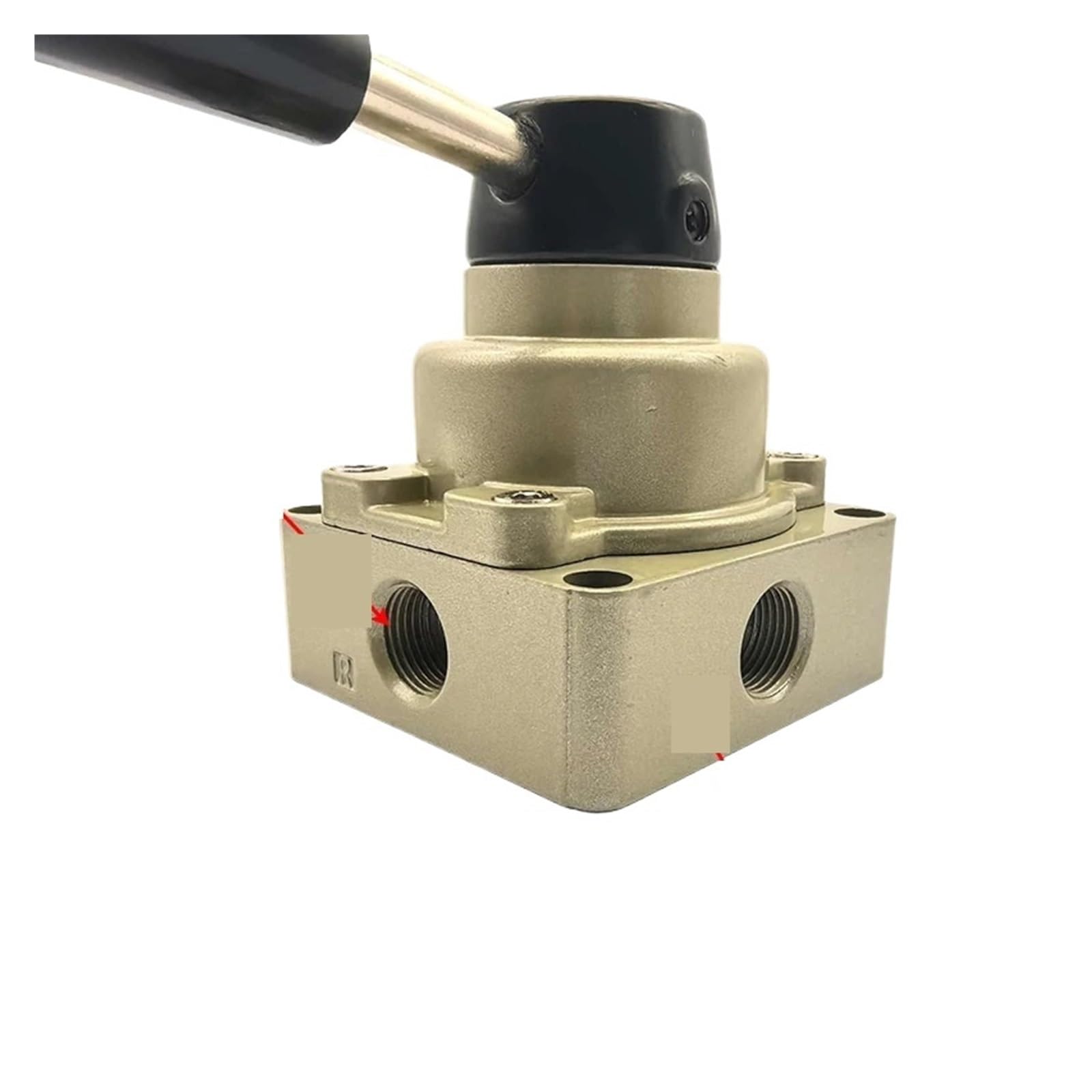 Bpqcofzt One Color Hv/K34r6/4Hv Pneumatic Switch Manual Valve - Three-Position Four-Way Reversing Gases Valve For Cylinder Control(K34r6-8D)