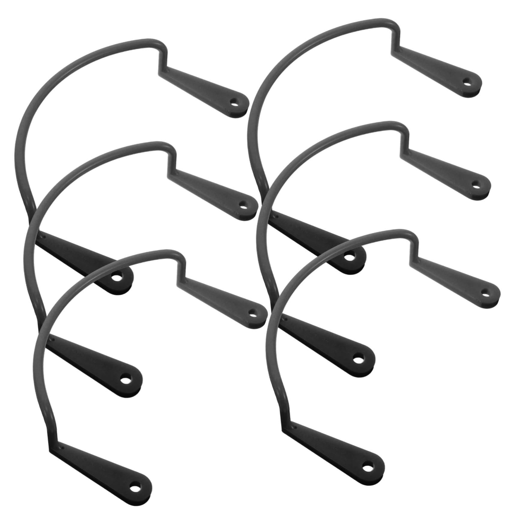 balacoo Pool Table Net Fixator 6pcs Billiard Net Bracket Kit Black Mesh Bag Holder for Snooker Table