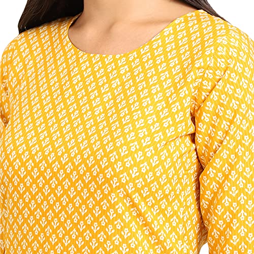 Image of Pinkmint Women's Crepe Digital Print Straight Kurta