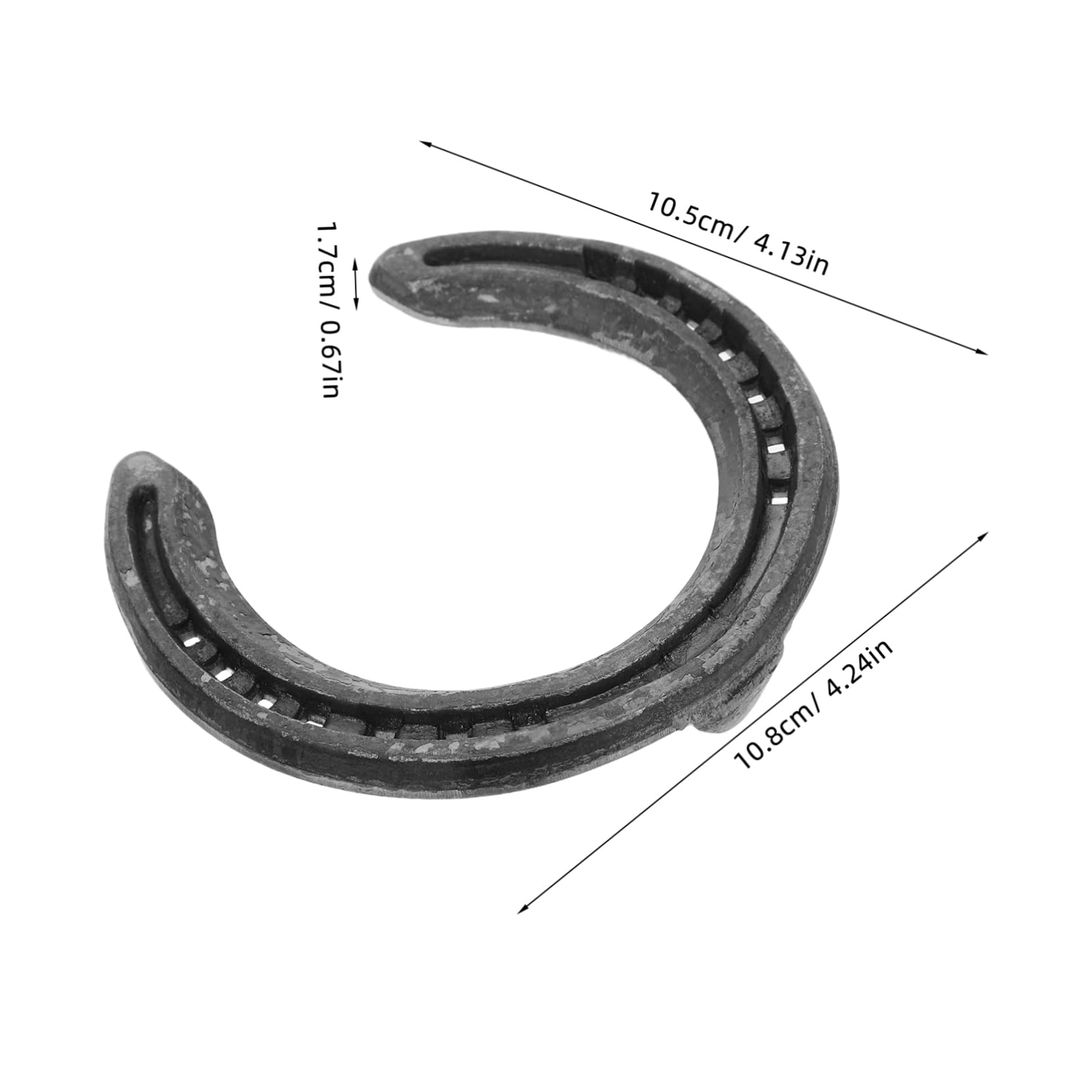 4pezzi Chiodi Per Ferratura Per Riparazione Equestri Per Equitazione e Decorazione Resistente e Facile Installare