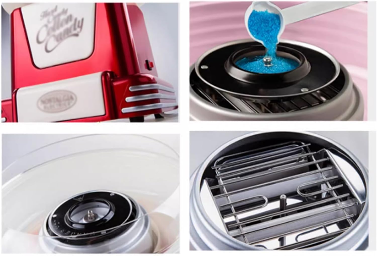 Cotton candy machine Commercial Fully Automatic DIY Cotton Candy Machine for Children's Household Small Mini