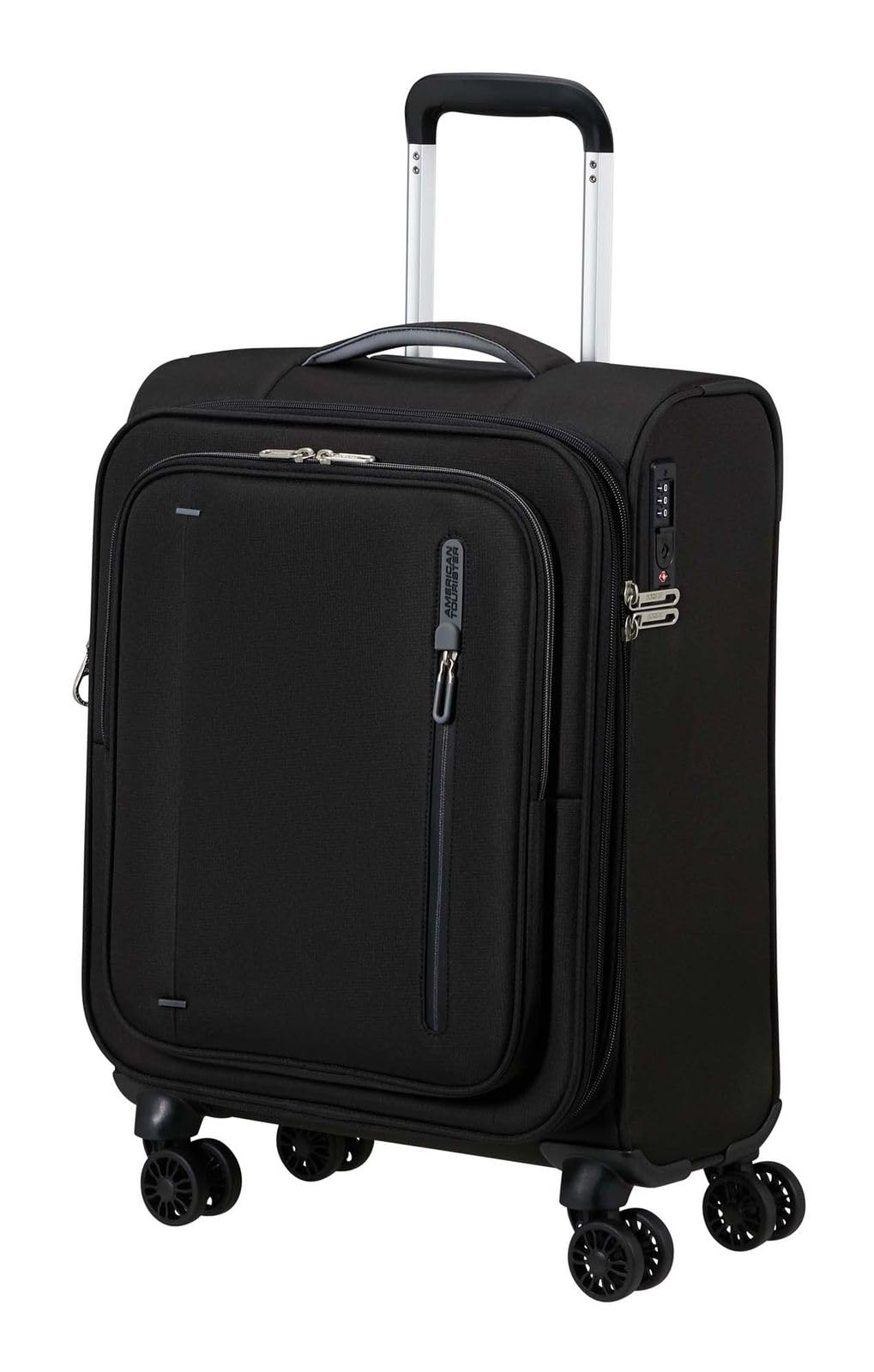 American Tourister Trolley Cloudrider Spinner Exp. TSA Jet Black Negro 55cm