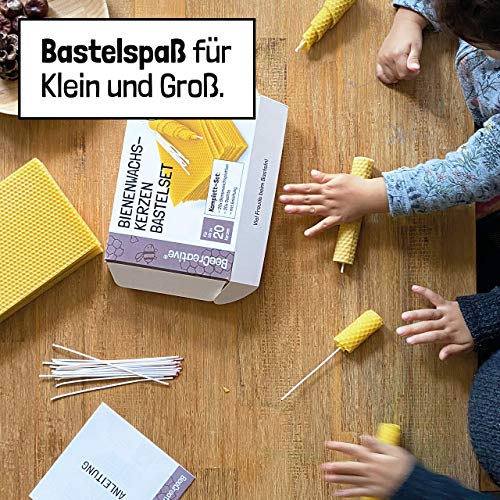 Bienenwachsplatten für Kerzen aus 100% reinem Bienenwachs
