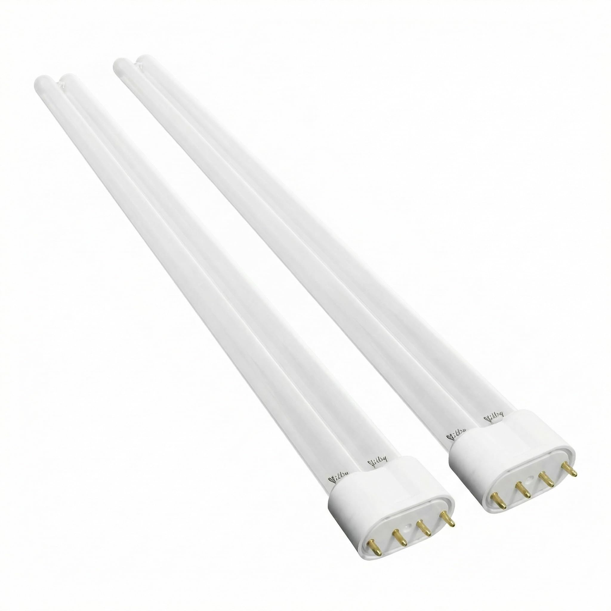 Pondlife 2x UVC PL Ersatzlampen 55W, Sockel 2G11, 525 mm, 2er-Set, hochreines Quarzglas (ca. 92% UV-C-Abgabe) für UVC-Teichklärer/Teichfilter, Ersatz-Leuchtmittel
