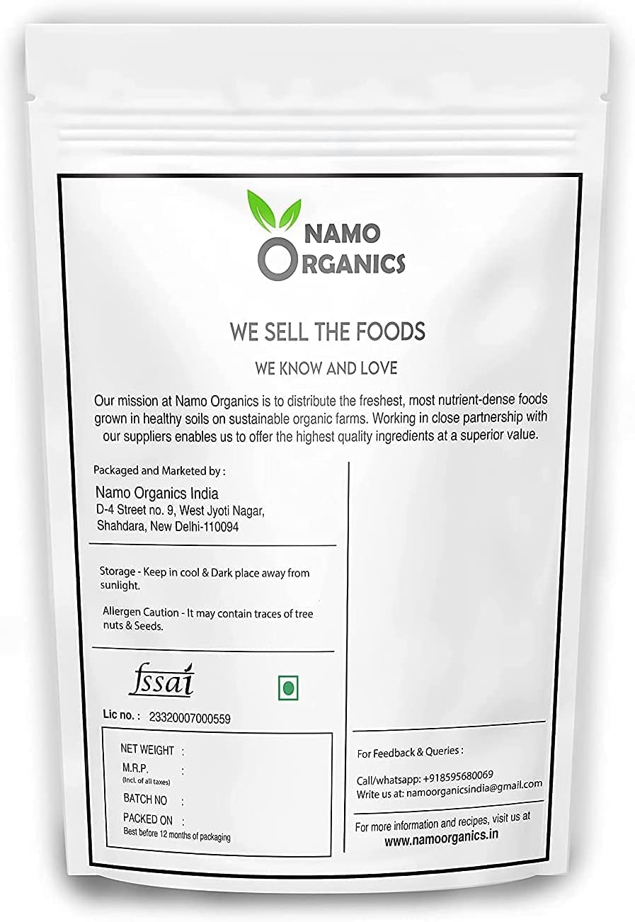 AOZA Namo Organics – handverlesene Paranüsse – 500 g – Selenreiche trockene Früchte aus biologischen Paranüssen
