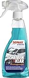 SONAX XTREME ScheibenKlar - Pure Water Technology (500 ml) Glasreiniger zur Entfernung von Verschmutzungen auf Scheiben & für eine besser benetzte Glasoberfläche, Art-Nr. 02382410
