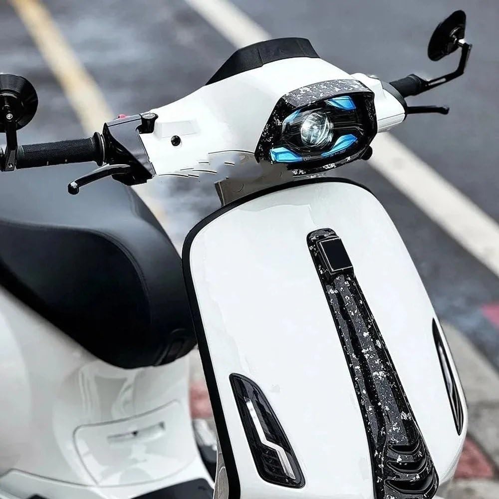 Dirt Bike przednie światła Pasuje do Vespa Sprint 150 Sprint150 2023-2025 LED reflektor motocyklowy przedni reflektor do jazdy dziennej reflektor DRL Dziennej Dla