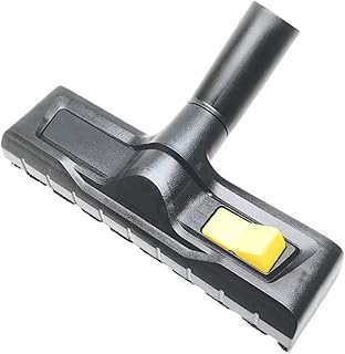 BlissfulAbode Boquilla de succión húmeda y seca para Karcher con nariz de estacionamiento integrada, accesorio de suelo conmutable para aspiradoras multiusos (amarillo)
