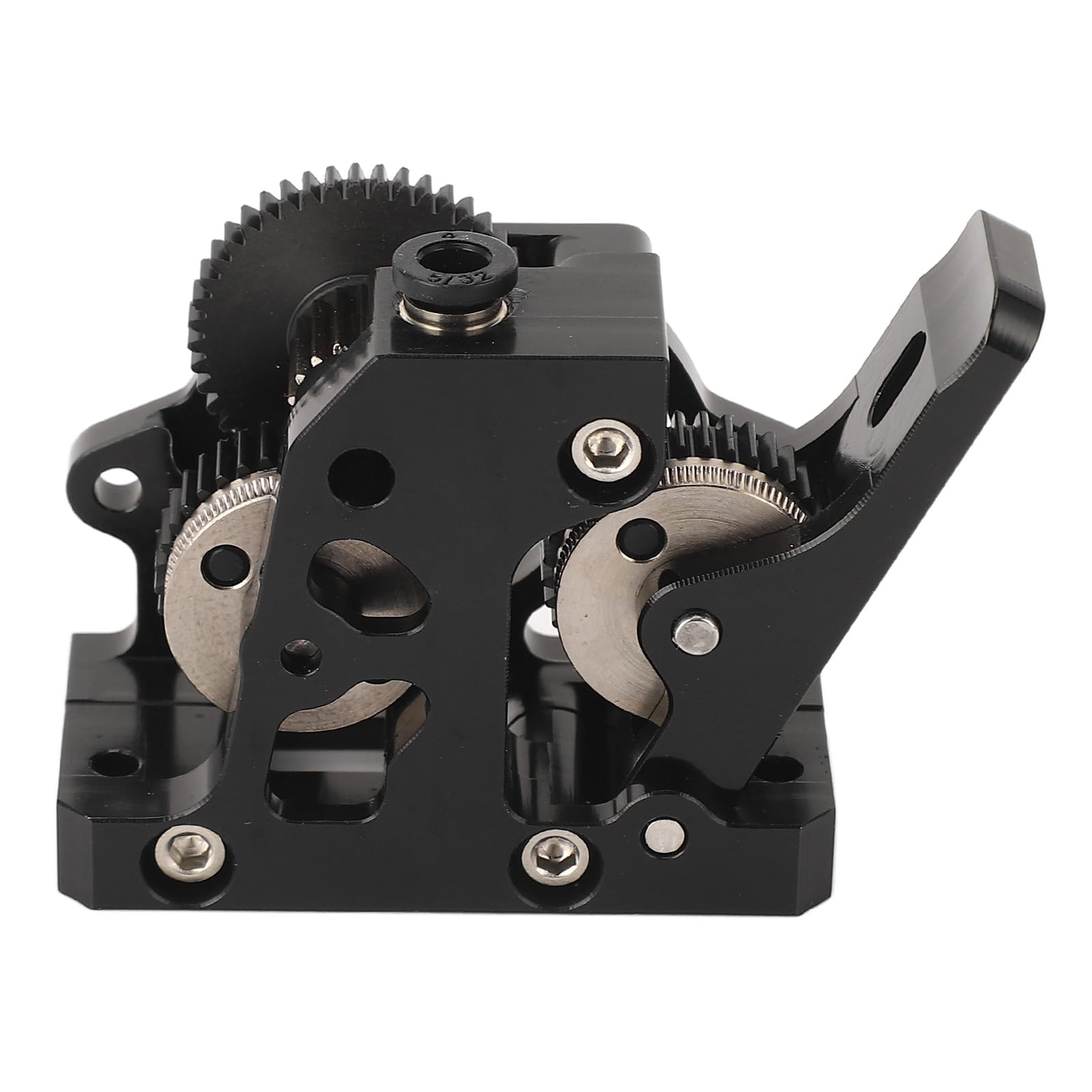 ZAWELIYO 3D Printer Extruder Hardened Steel Gear Reduction Extruder Replacement CR10S Ender 2 3 5 (Black)