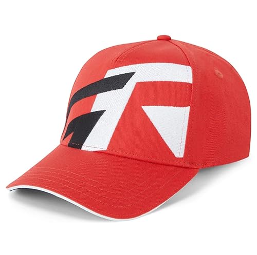 Toyota Gazoo Racing Gorra de béisbol del equipo WRC, campeonato del mundo de Rally Raid, Dakar, producto oficial, rojo/blanco/negro, rosso, Talla única