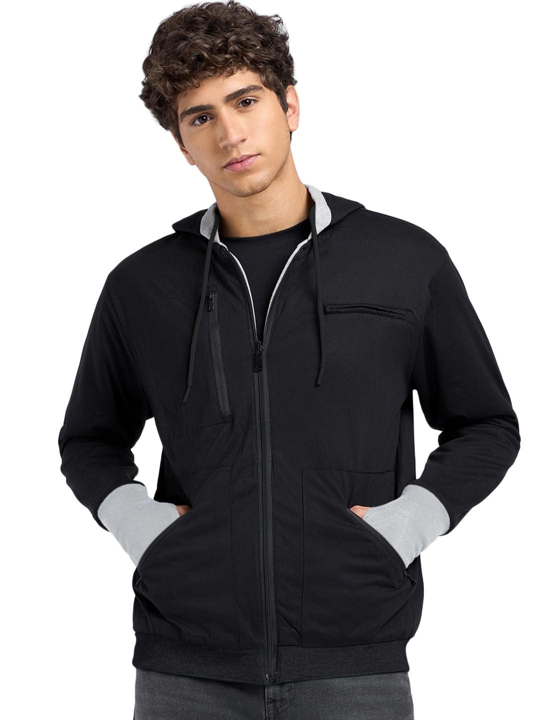 bewakoof Men Hooded Sweatshirt-picture-41