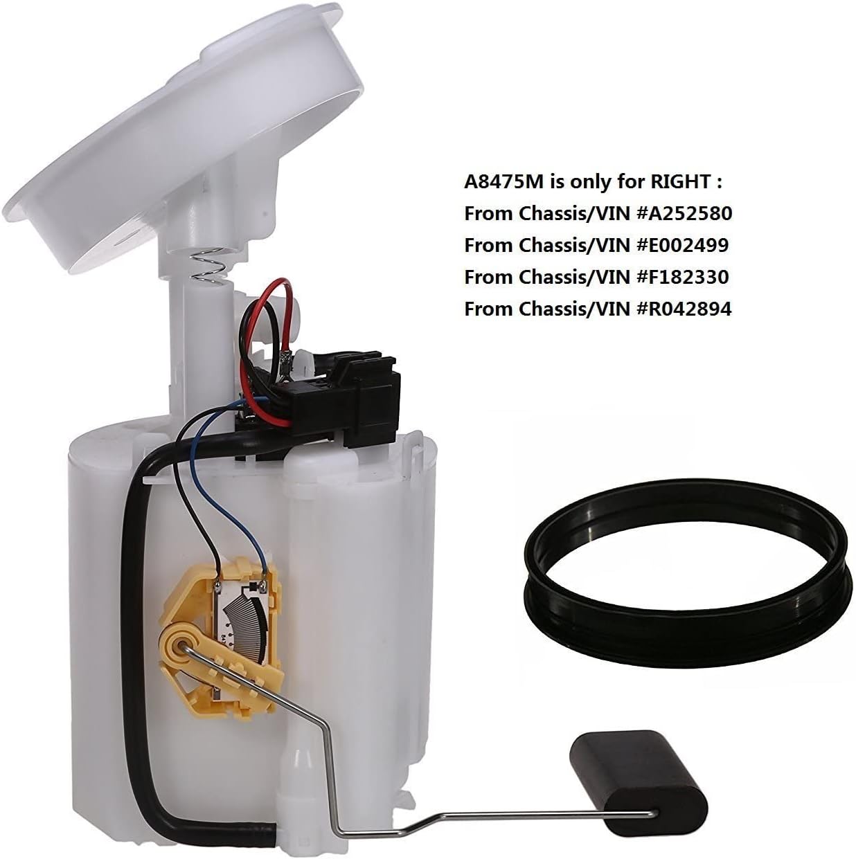 Fuel Pump Replacement for Compatible with MERCEDES-BENZ C230 & C240 & C320 (ONLY for Right) E8475M