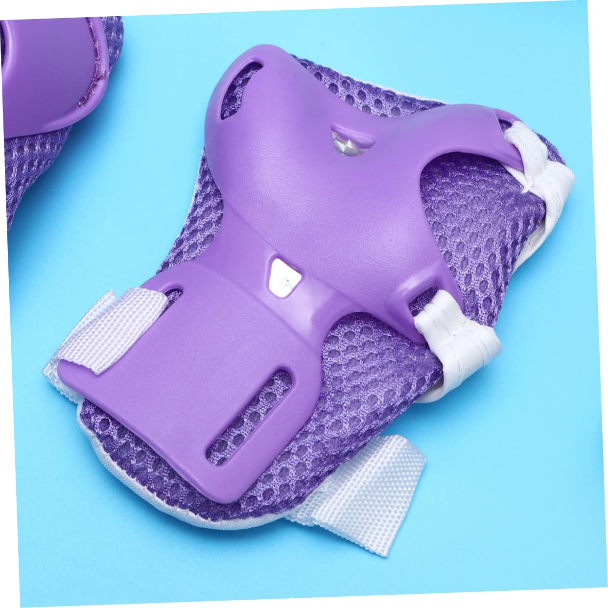 BESPORTBLE 6Pcs Protective Gear Comfortable Knee Pads Elbow Pads Wrist Guards Purple for Skateboarding Cycling and Outdoor Sports Safety