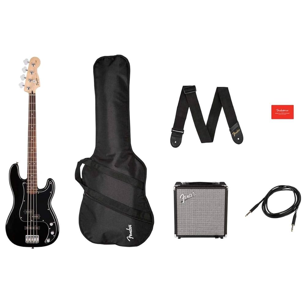 【10769】 Squier Precision Bass FENDER SQUIER AFFINITY PJ-BASS LRL > BPG LPB (0378551502