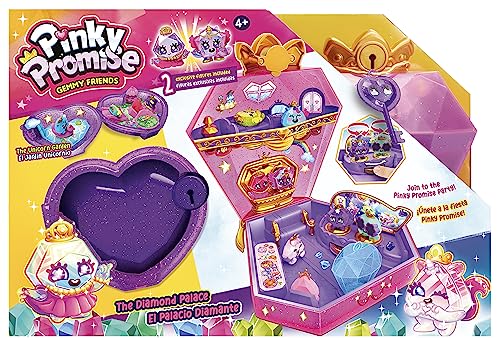 BANDAI Pinky Promise Diamond Palace Playset, small