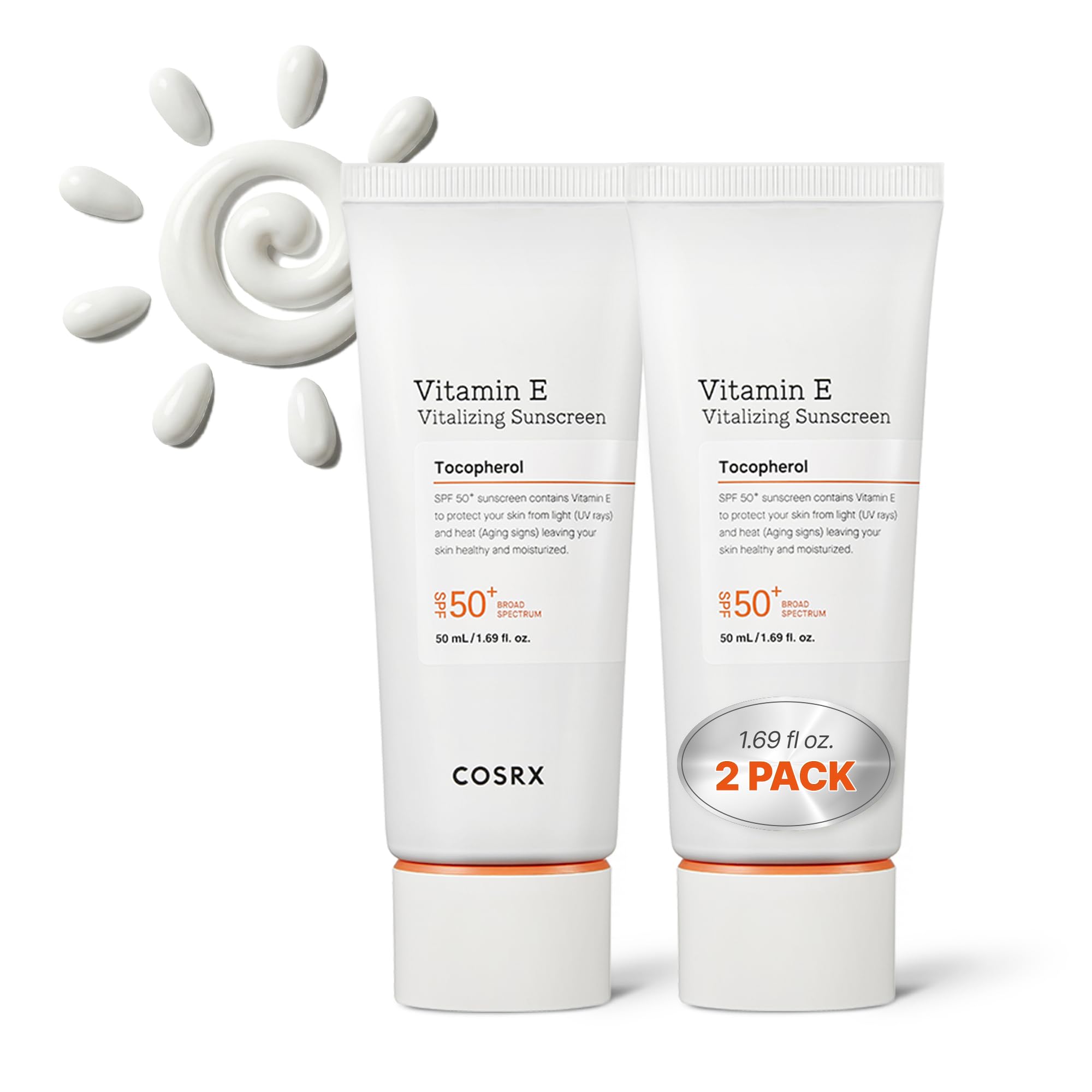 COSRX Vitamin E Sunscreen SPF 50