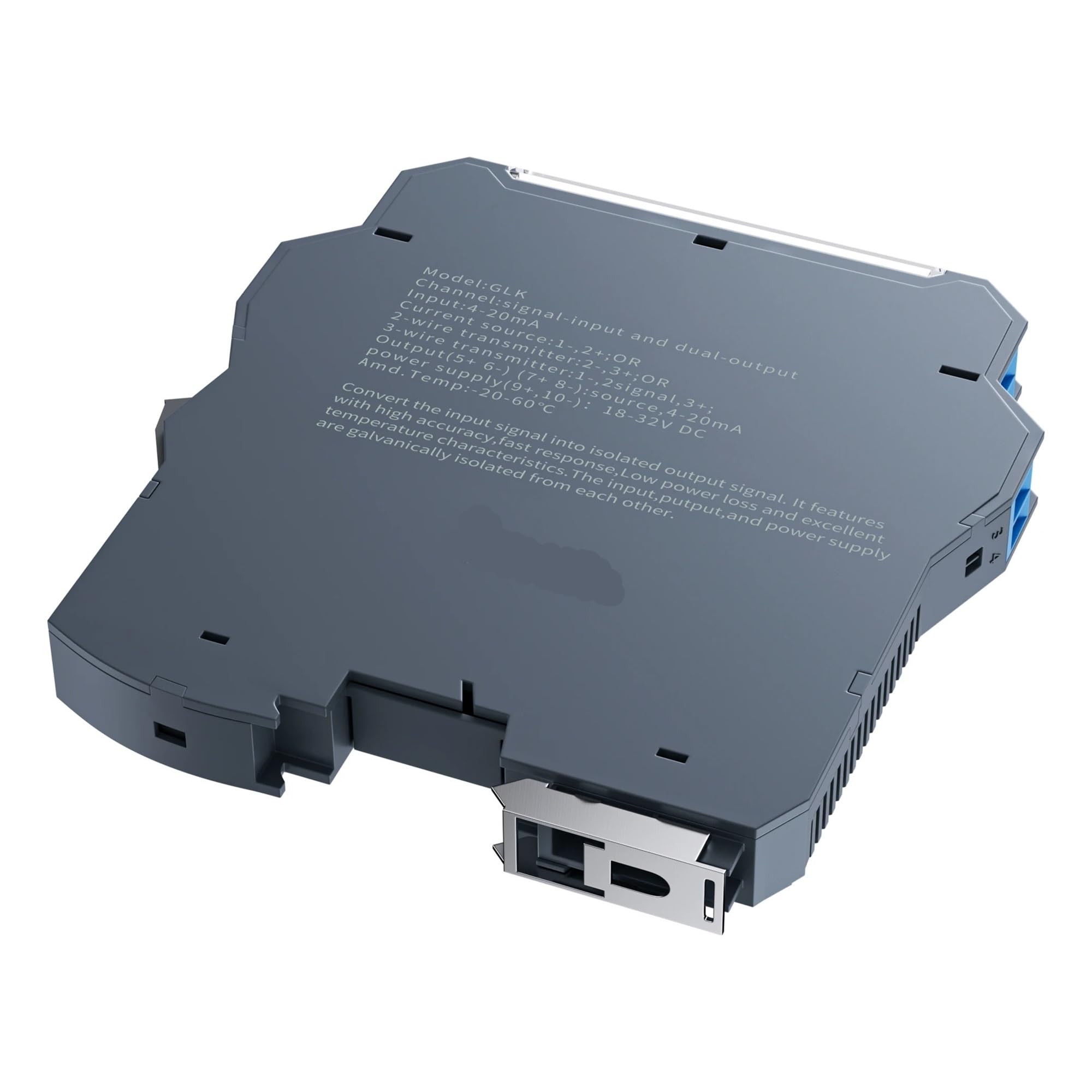 Isolateur de signal analogique pour éliminer les parasites électriques de capteur 0-5V