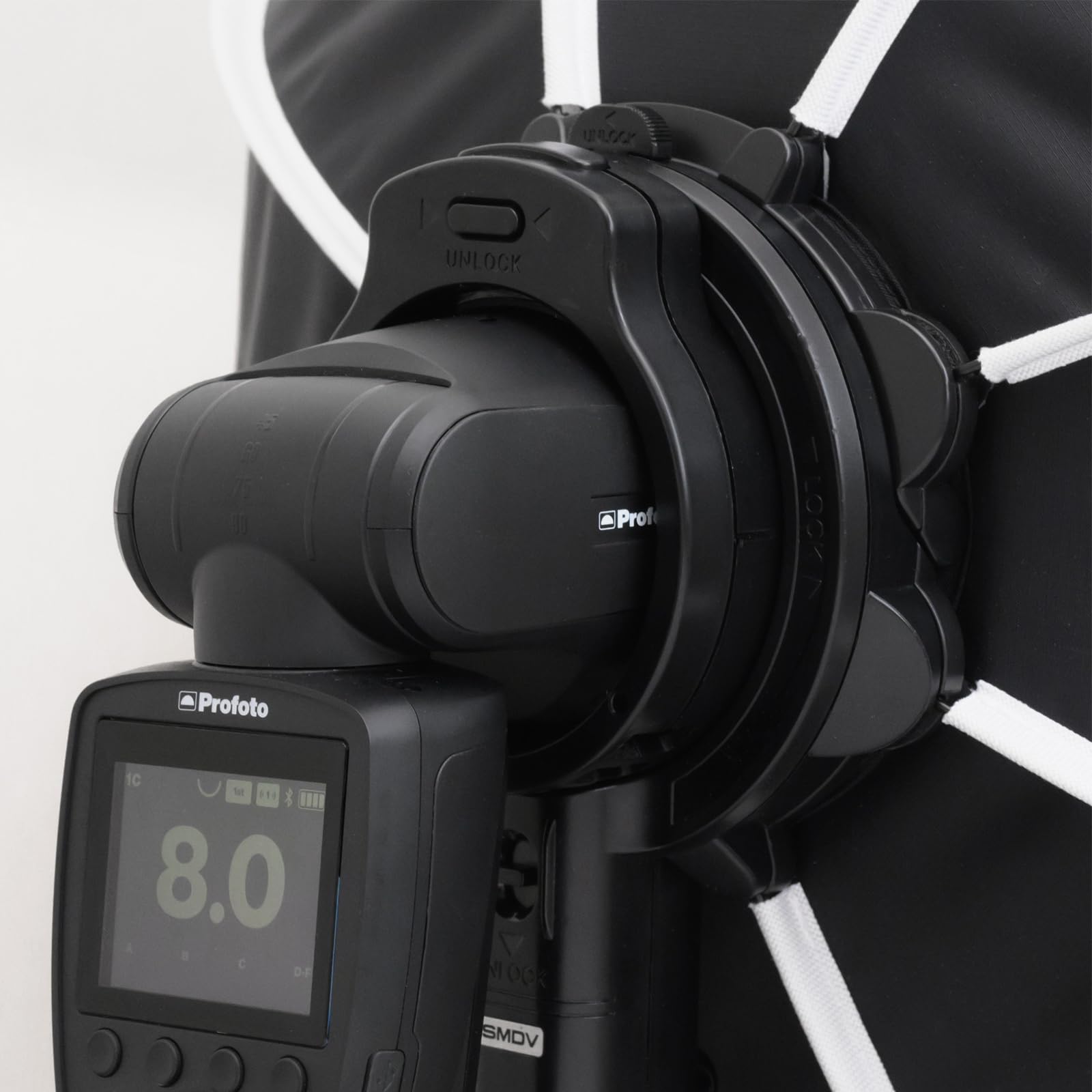 SMDV FLIP専用アダプター Cタイプ Profoto A1/A10 Godox V1/AD100pro 対応
