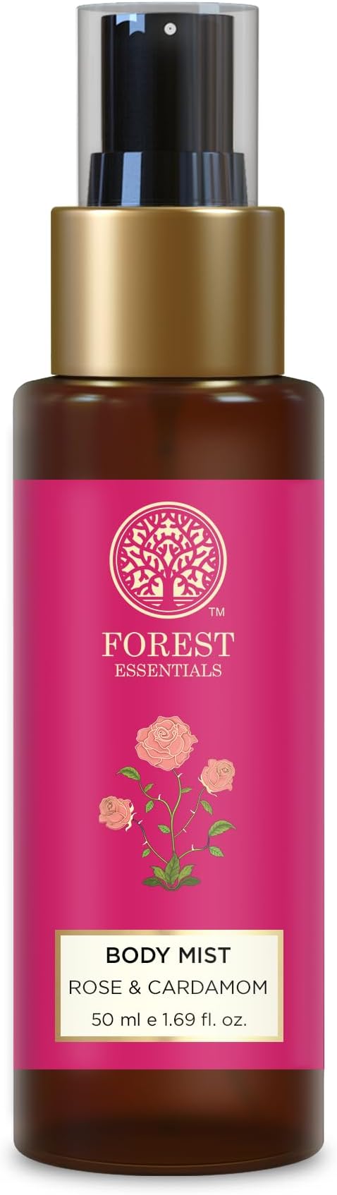 - Fragrant Body Mist Rose & Cardamom | Aloe Vera juice infused Perfume Spray to keep Skin Scented & Hydrated Through the Day