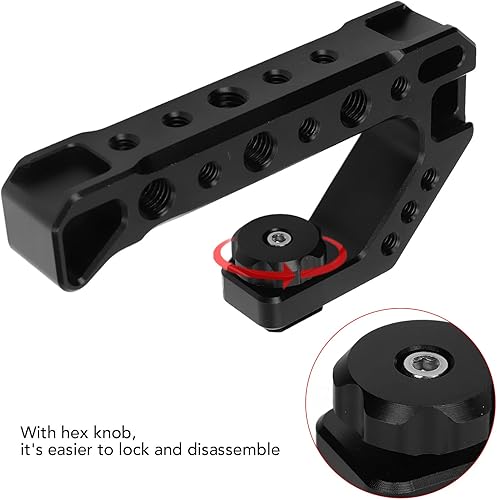 Miniatura 4 de Mango superior para cámara SLR Mango superior para cámara SLR, mango de cámara sin espejo, adaptador de zapata fría, estabilizador de mano