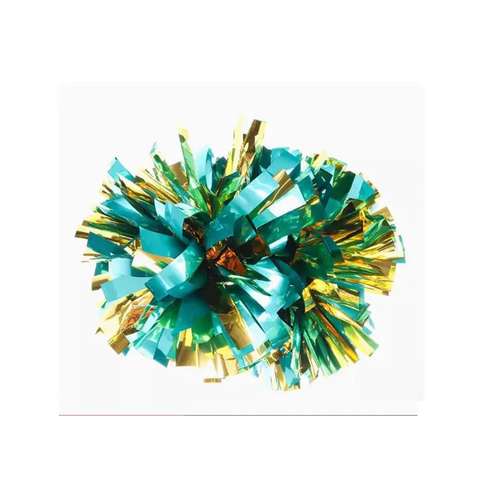 1Piece,Cheerleader Pom, Cheerleader Poms,Turquoise, 4 ",6",8 ", Pick Color(Color 20,8 Inch)