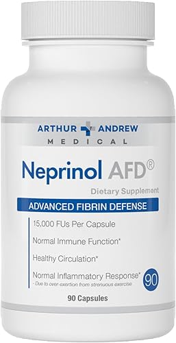 Arthur Andrew Medical, Neprinol AFD, mezcla de enzimas para la salud articular e inmunológica, 90 cápsulas