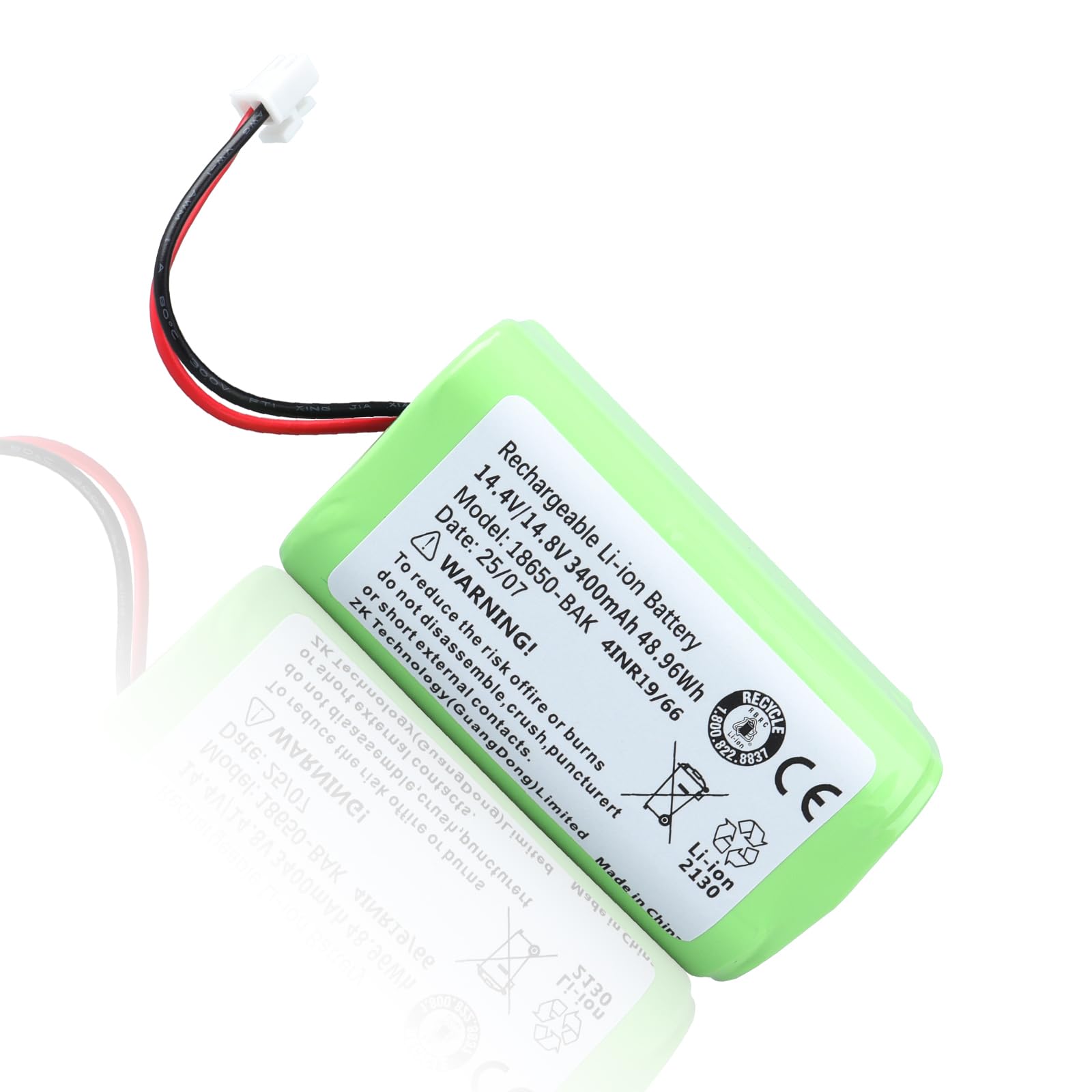 JIMACRO Bateria RVBAT850 kompatybilna z Shark Ion Robot RV1001AE, R75, R85, R761, S87, RV751, RV850, RV1000S, RV2001 RV2001WD, R3Z, R4Z, RV700_N, RV720_N, AV751–