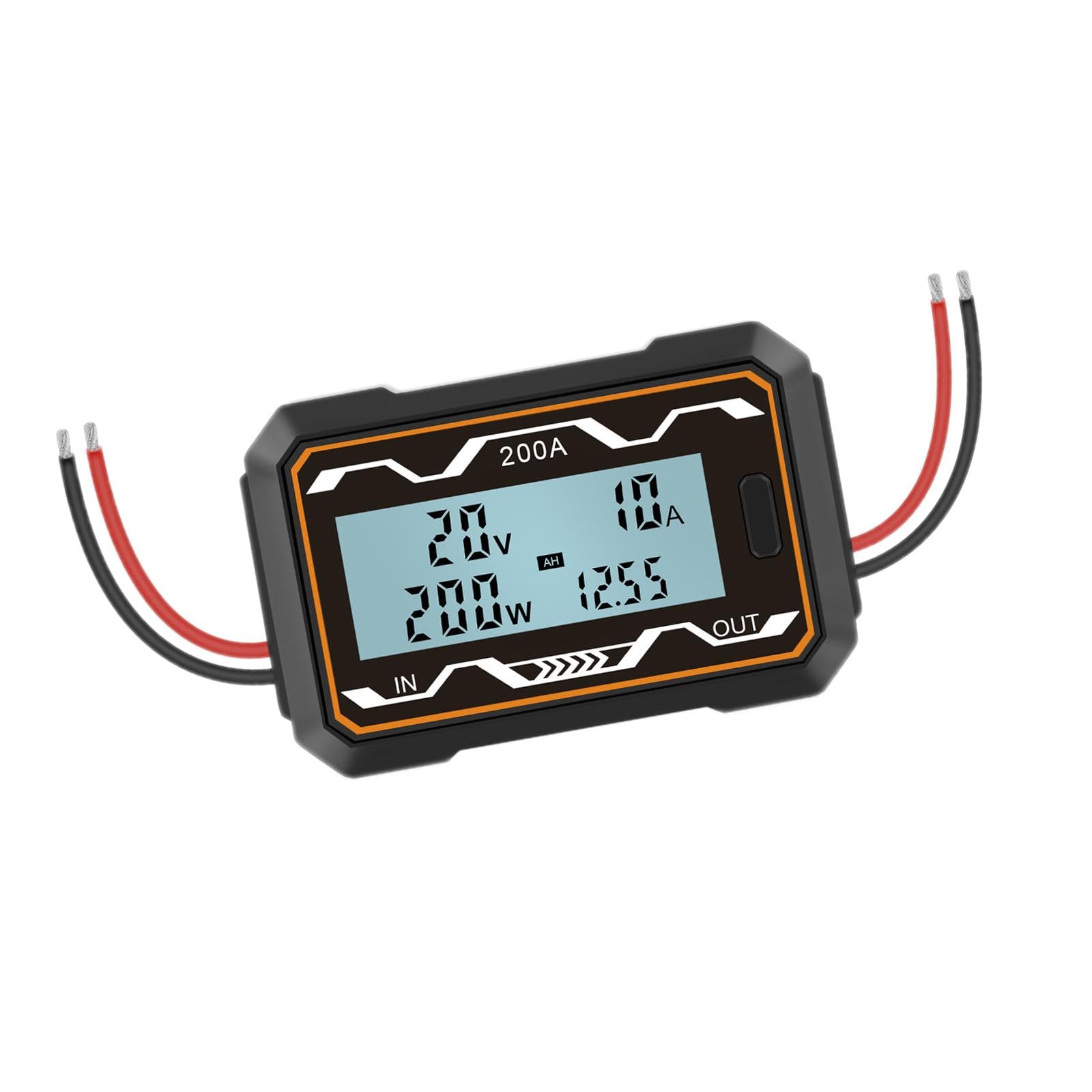 Watt Meter Ammeter Multimeter for Electric Vehicles DC Circuits Solar System 200A-image-15
