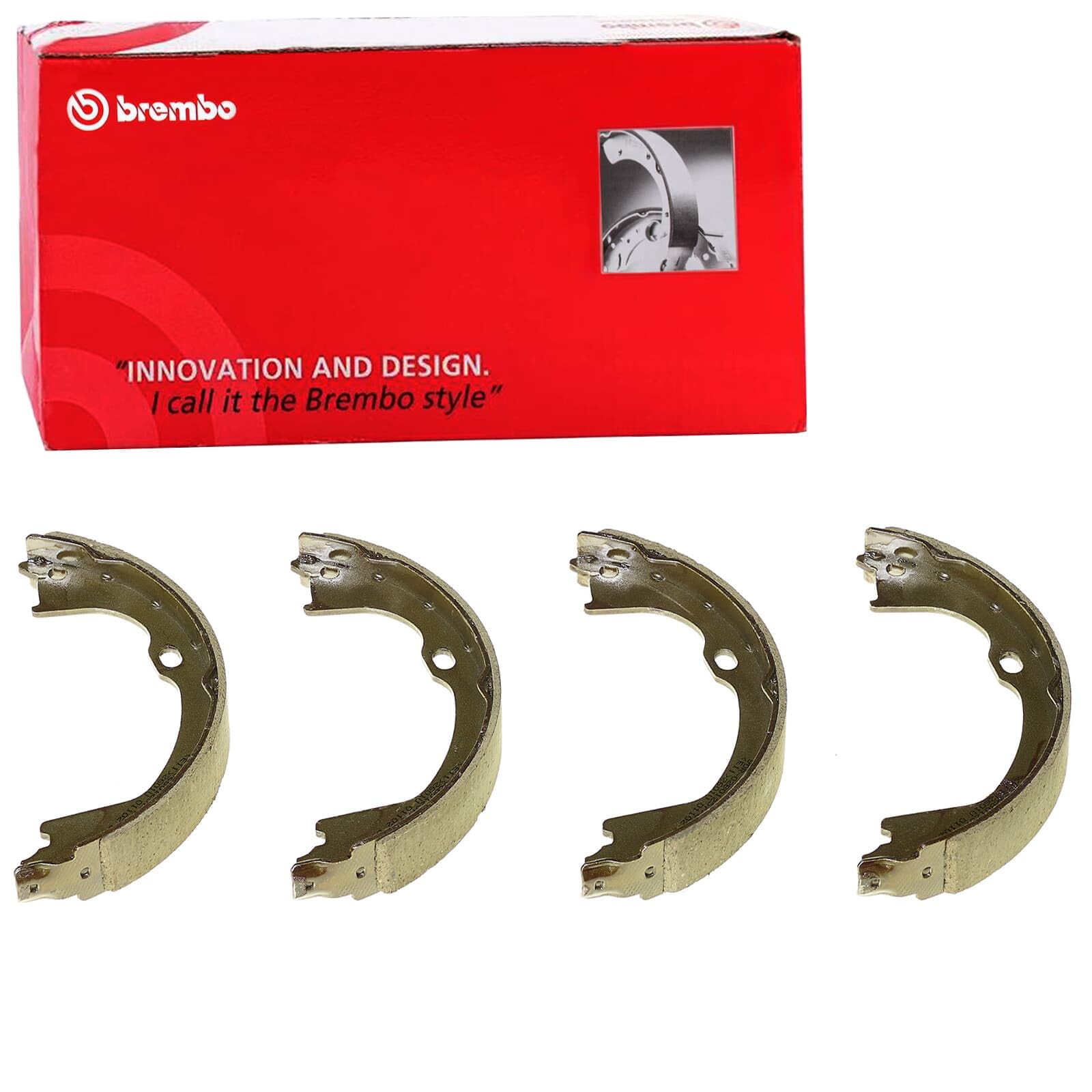 BREMBO Jeu de mâchoires de frein (frein de stationnement) S37510