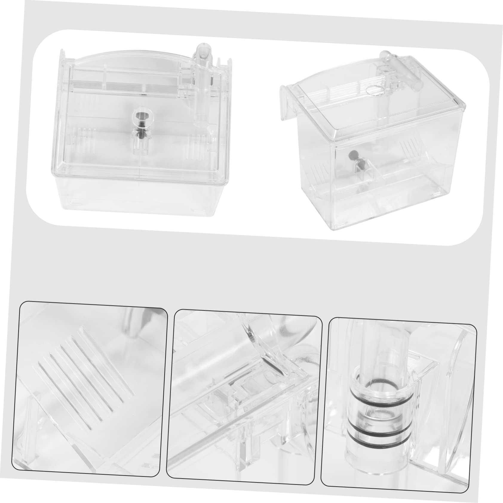 1 Pieza Caja de Aislamiento para Peces Incubadora de Cría Externa para Acuarios Diseño Suspenso Material Seguro Saludable para Fertilidad