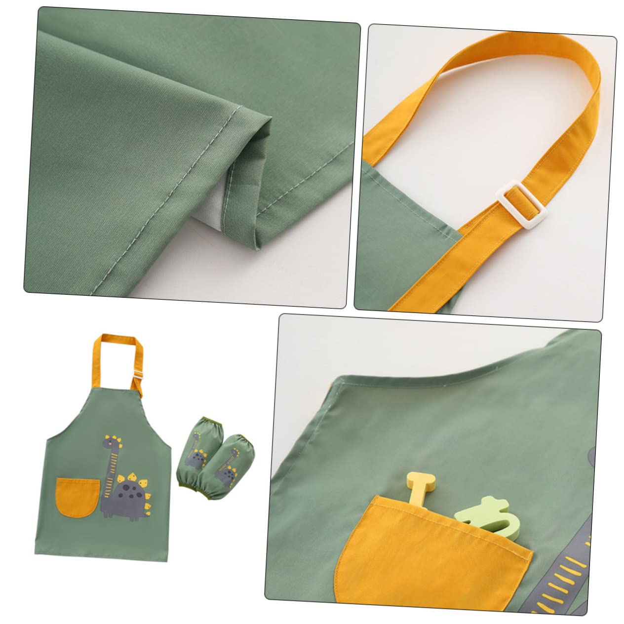 Abaodam Grembiule Per Bambini Sgusciare Le Uova Di Pasqua Grembiule Da Cucina Per Bambini Camice Da Impermeabile Bavaglino Grembiule Da Pittura Camice Per Bambini Stoffa