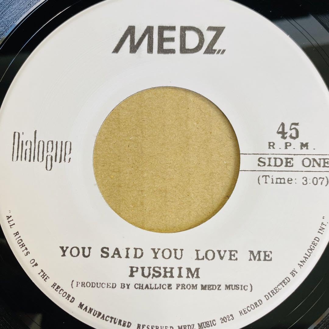 PUSHIM / You Said You Love Me レコード 7