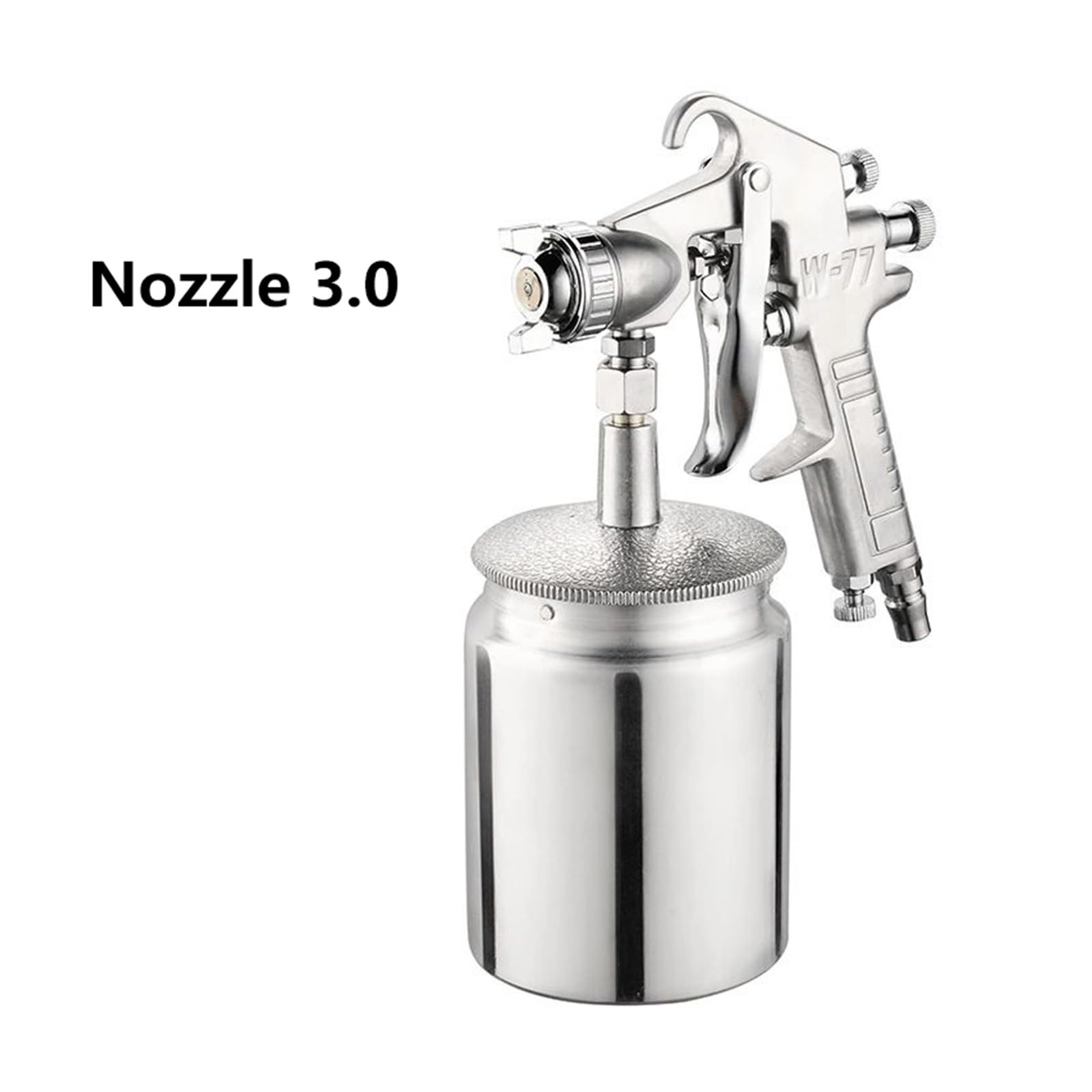 Pistolet natryskowy, 1000ML pistolet pneumatyczny 2,0/2,5/3,0 mm dysza kalibru samochód/meble narzędzie do natryskiwania do samochodu projekty rękodzielnicze DIY/opryskiwacz farby