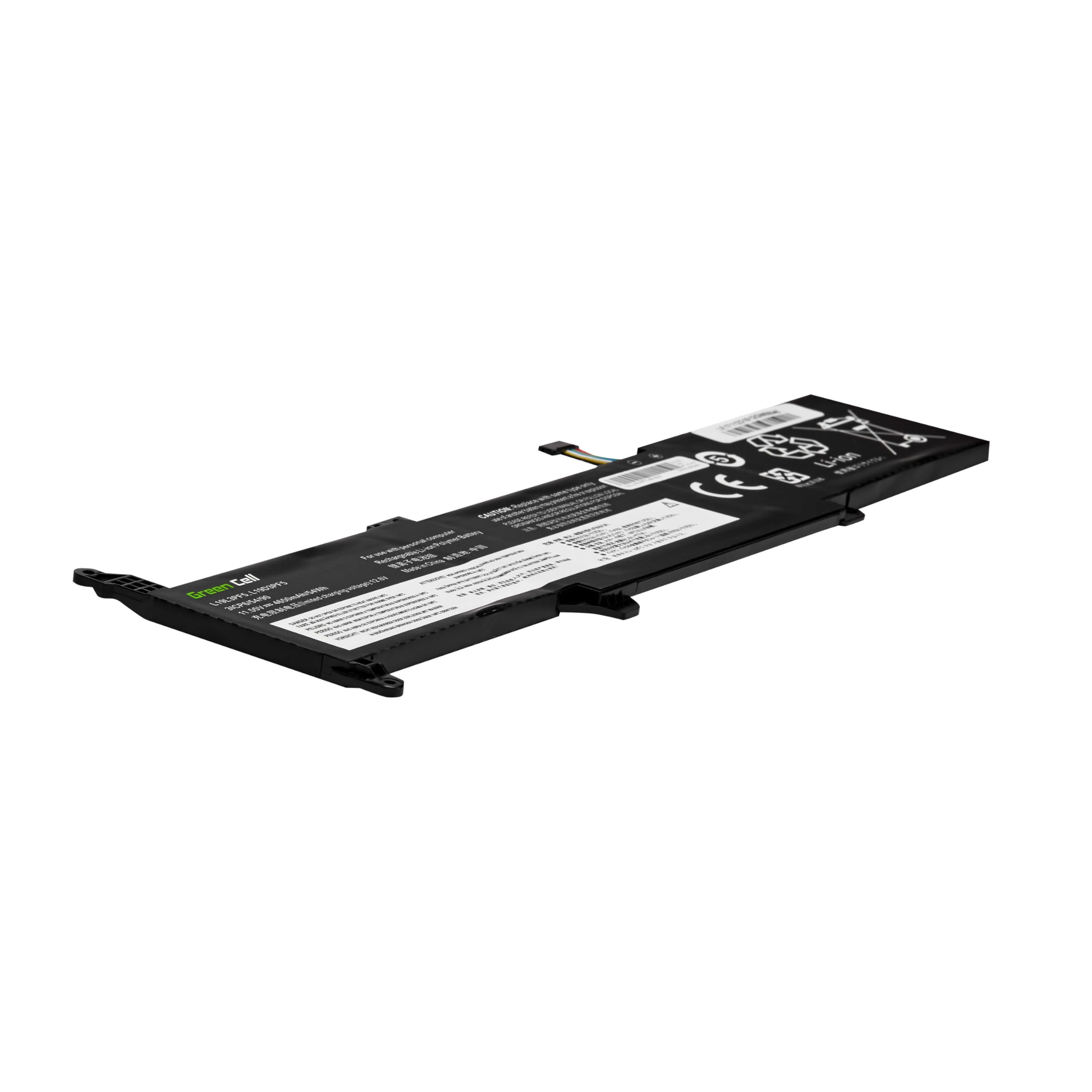 Green Cell L19C3PF7 L19D3PF5 L19L3PF5 Batteria per Lenovo IdeaPad 3-14ADA05 3-14IIL05 3-14IML05 3-15ADA05 3-15IIL05 Portatile (4650mAh 11.55V, color Nero)