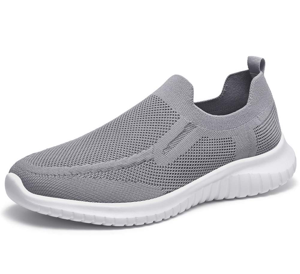 TIOSEBON Herren Slip On Sportschuhe Lässige Tennis Turnschuhe Leicht Laufen Gehen Schuhe