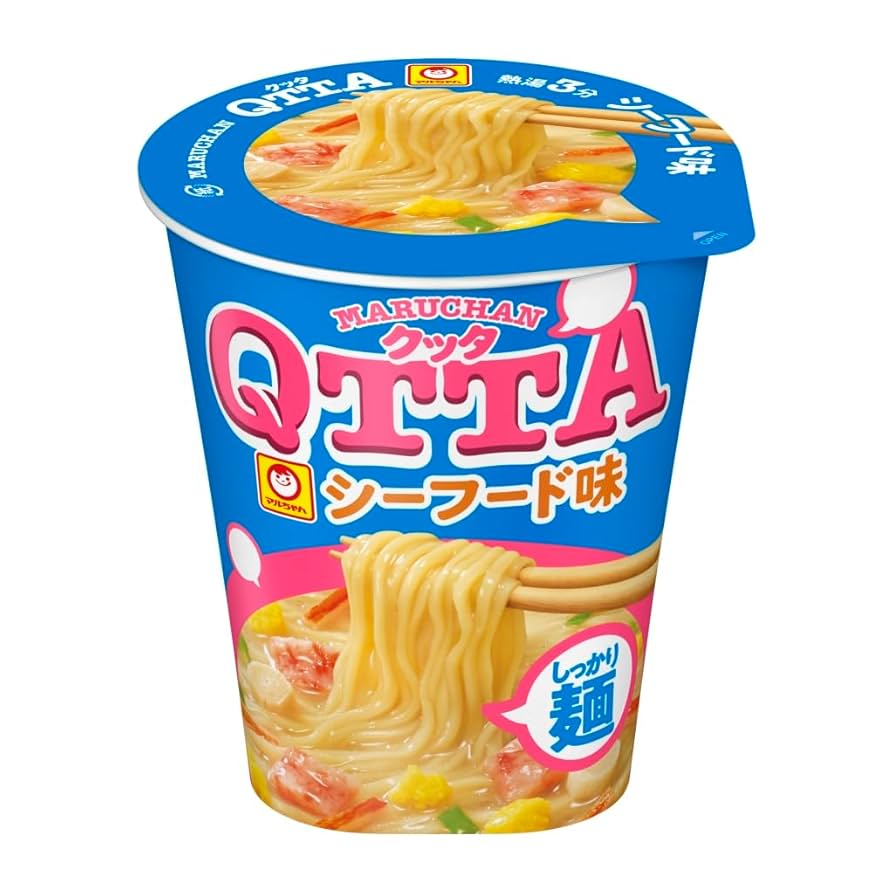 Amazon.co.jp: マルちゃん MARUCHAN QTTAシーフード味 75g×12個