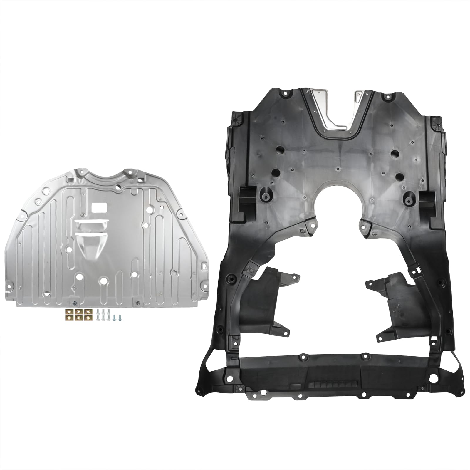 Engine Splash Shield Guard Compatible with 2022-2025 Honda Civic, Front Engine Case Guard Under Car Shield Cover, Replace 74111T20A0