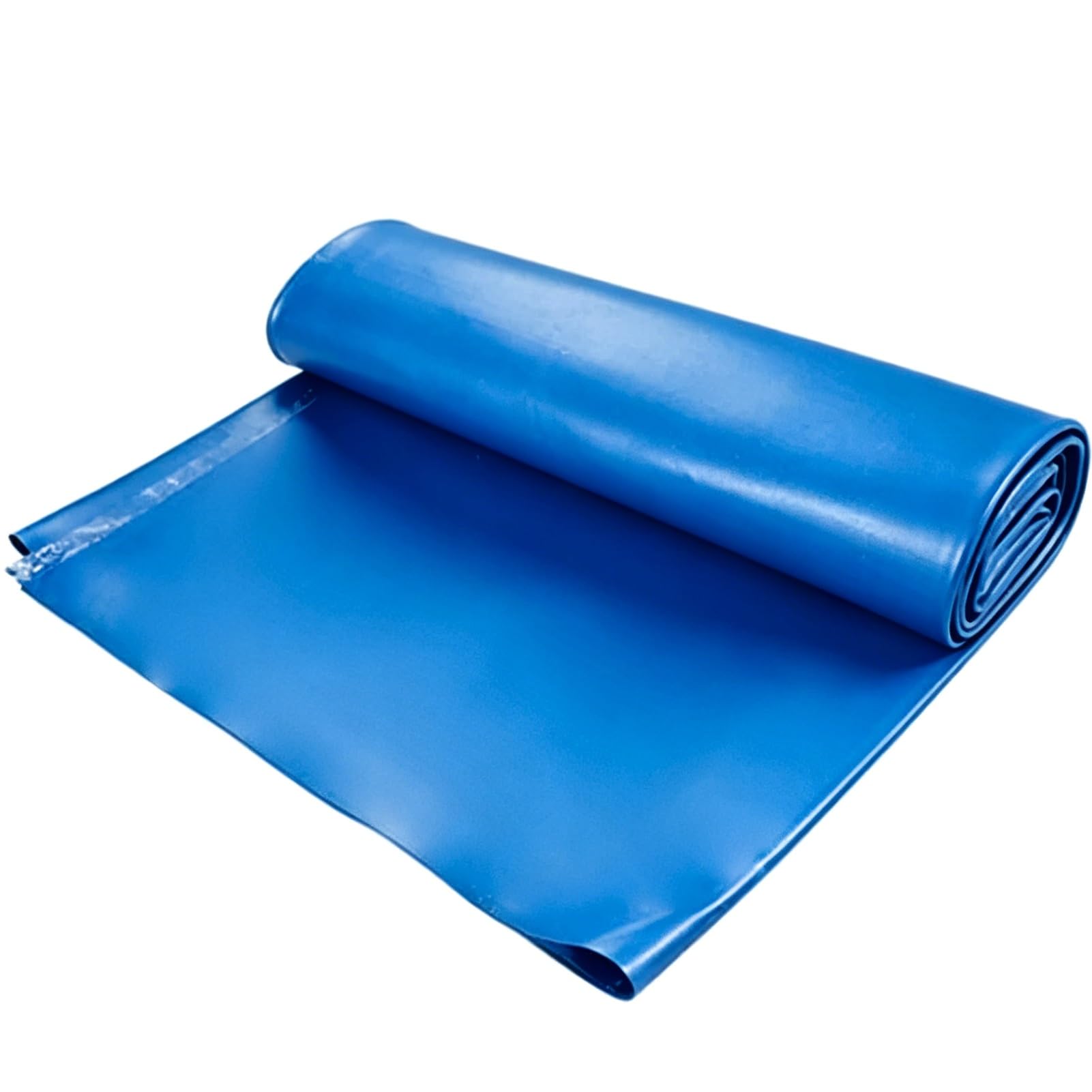 Yopappol Blue Reinforced Pond Liner, Heavy Duty HDPE Liner for Outdoor Fish Ponds, UV Resistant Waterproof Tarp for Outdoor Koi Ponds & Aquaculture(1x8m(3.3x26.2ft))